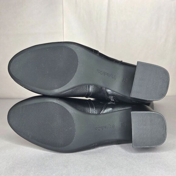 NWT Style & Co Women's Buffyy Flare Tall Black Boots - Picture 6 of 7